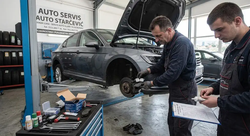 Pregled i servis kočionog sistema – Autostarčević